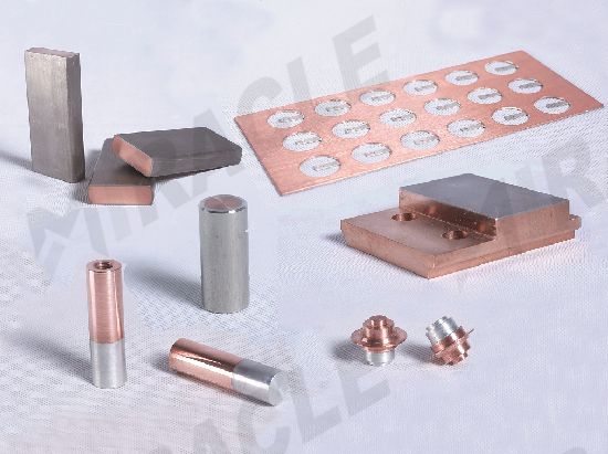 Copper/Nickel clad plate
